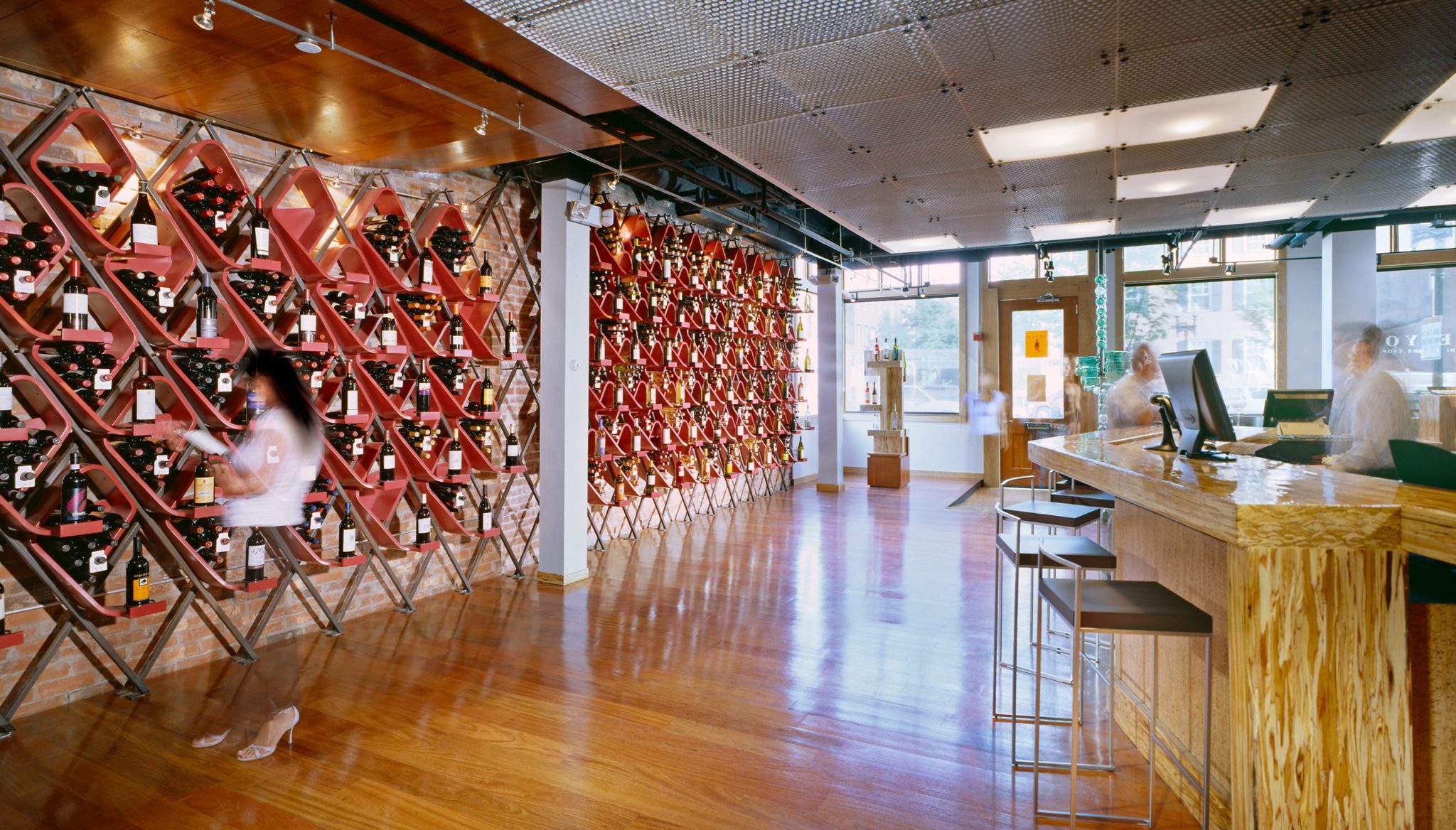 Seiyo - Bar Counter and Wine Wall