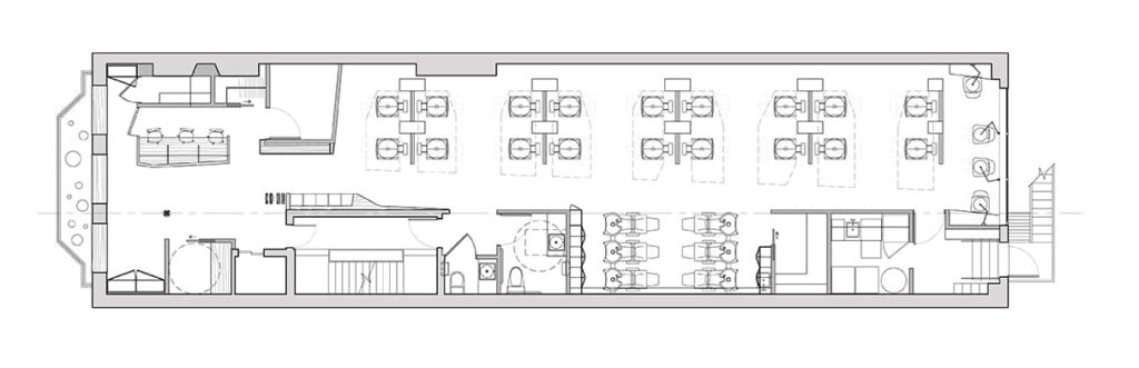 Bradley & Diegel Salon Floorplan