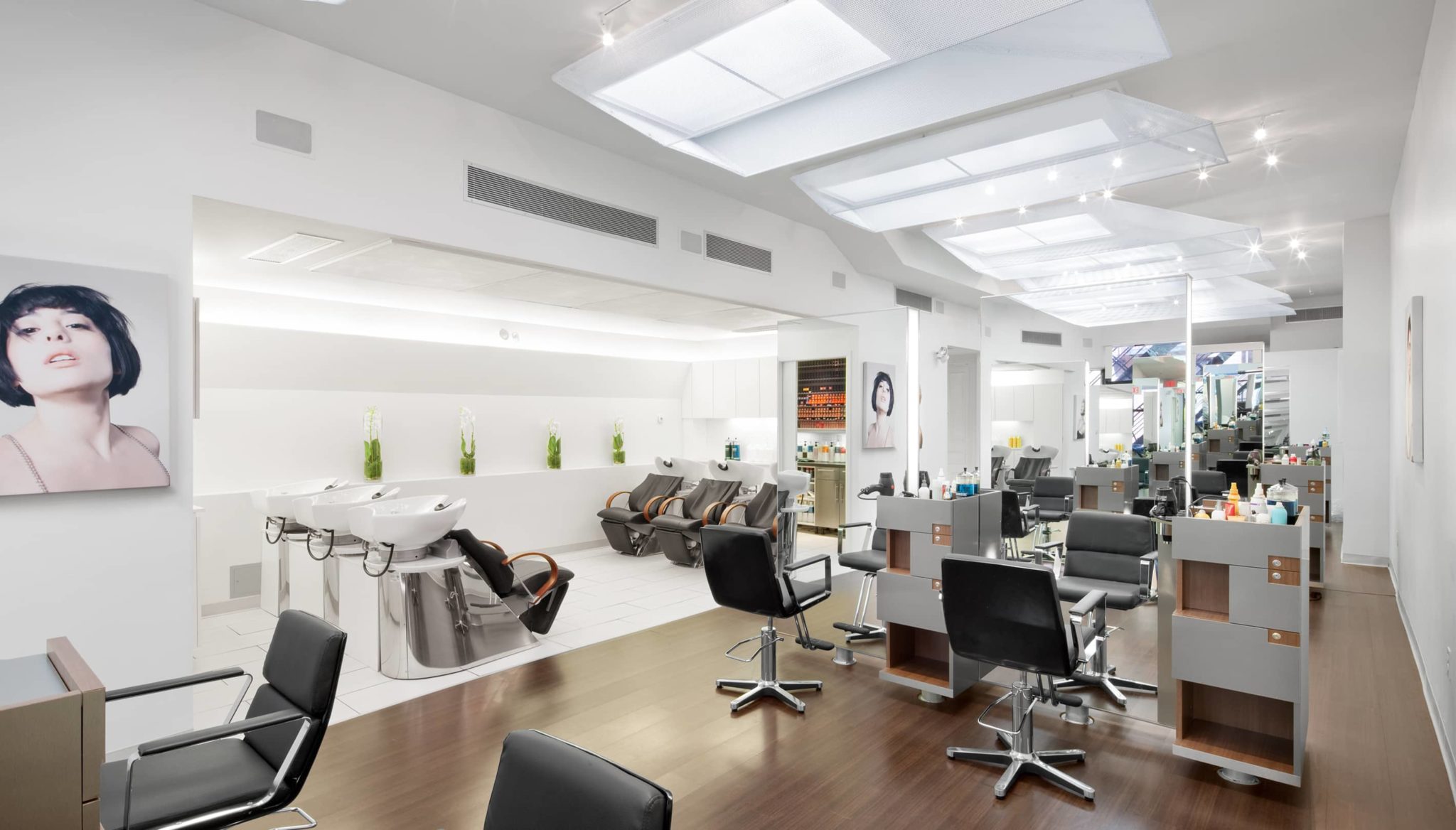 Bradley & Diegel Salon - Wash Station Overview