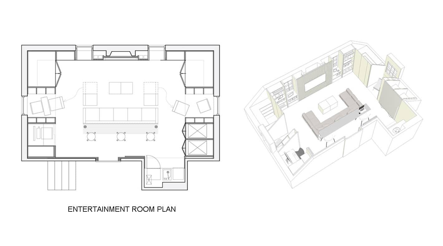 Cotswald Entertainment Room Plan