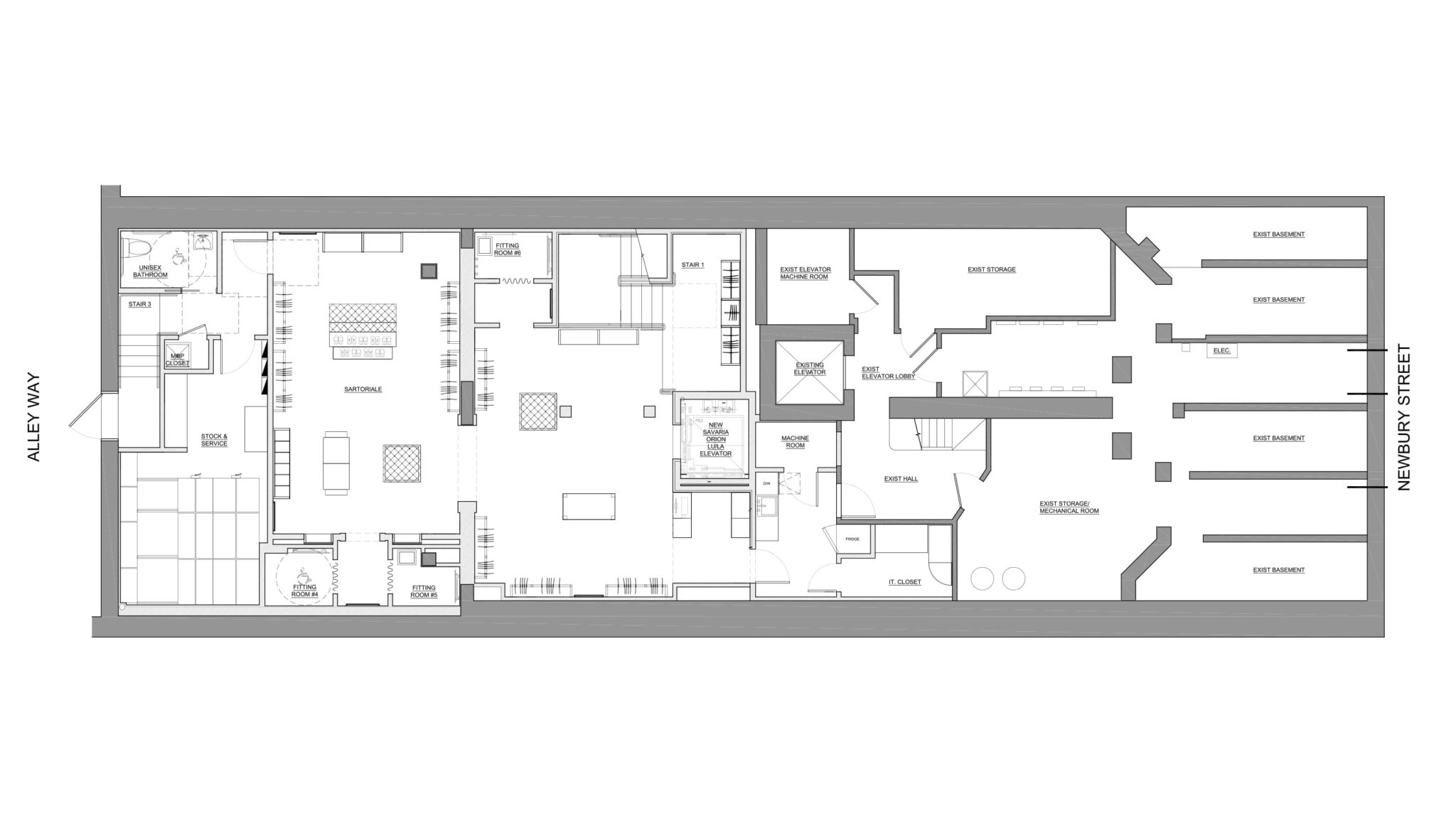 Dolce & Gabbana Retail - Floorplan