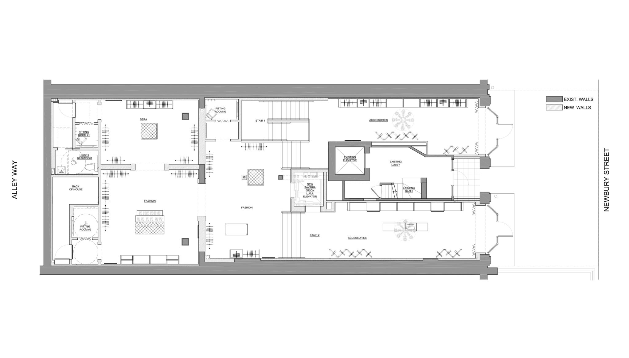 Dolce & Gabbana Retail - Floorplan