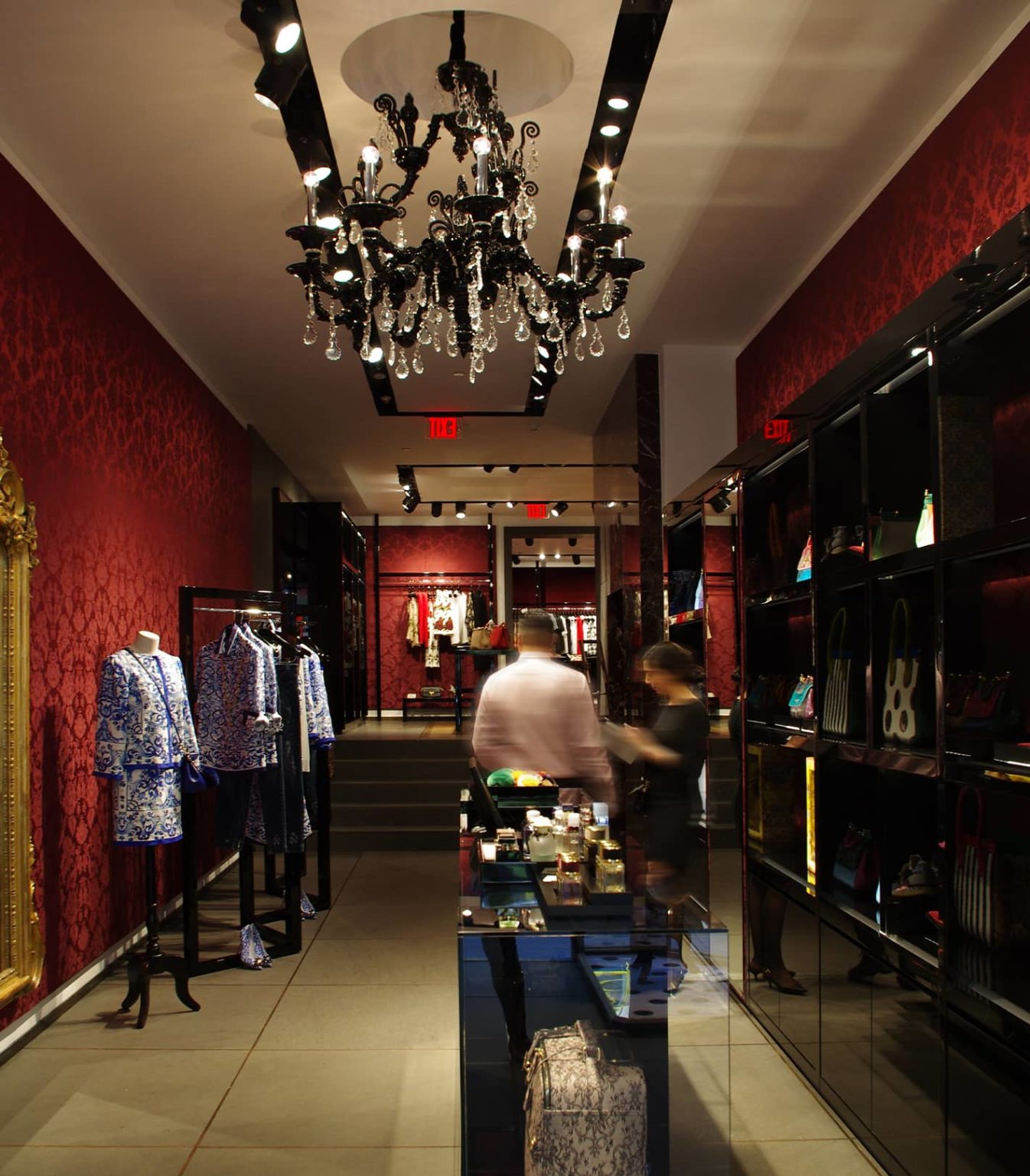 Dolce & Gabbana - Retail Store - View from Entry
