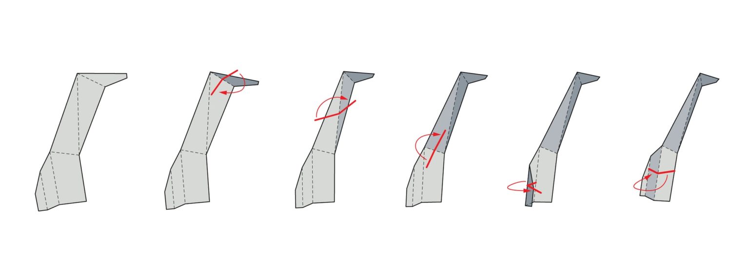 Fin's Metal Joint Fold Diagram