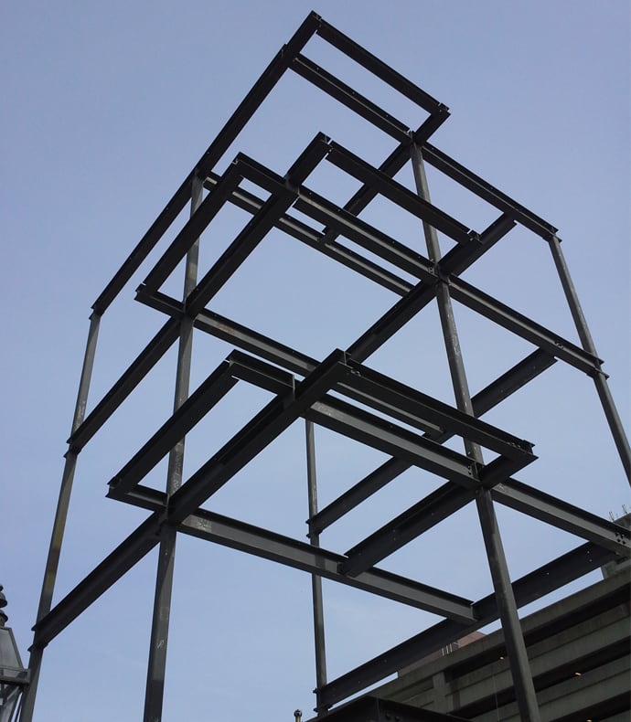 Piedmont Park - Dovetail Corner Steel Structure