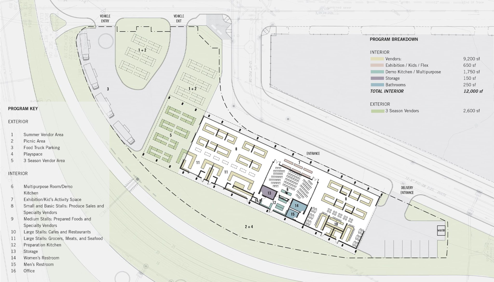 Providence Market - Site Plan